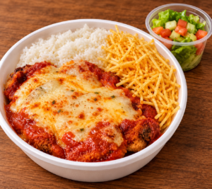 Marmitex de Parmegiana